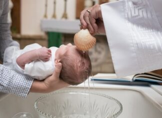 chrzest święty, dziecko